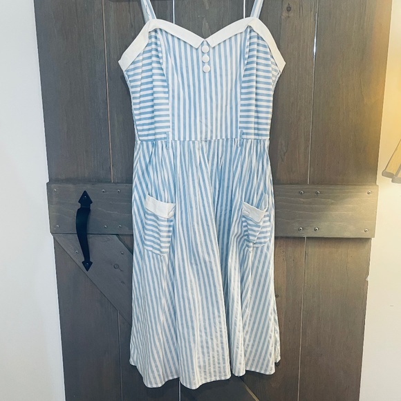 SOLD Hell Bunny Vixen Dress - Picture 1 of 12